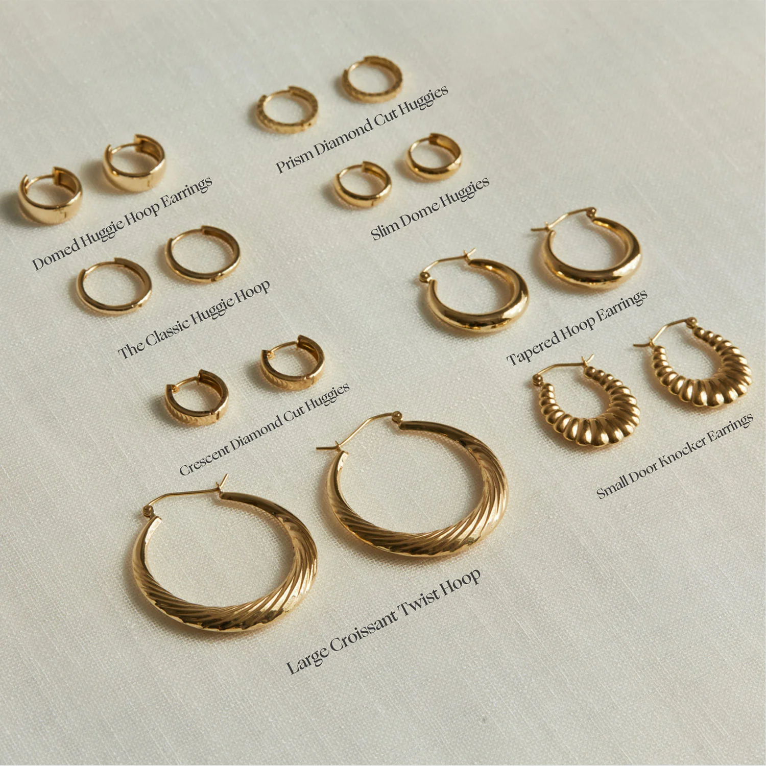 The Classic Huggie Hoops - Image 6