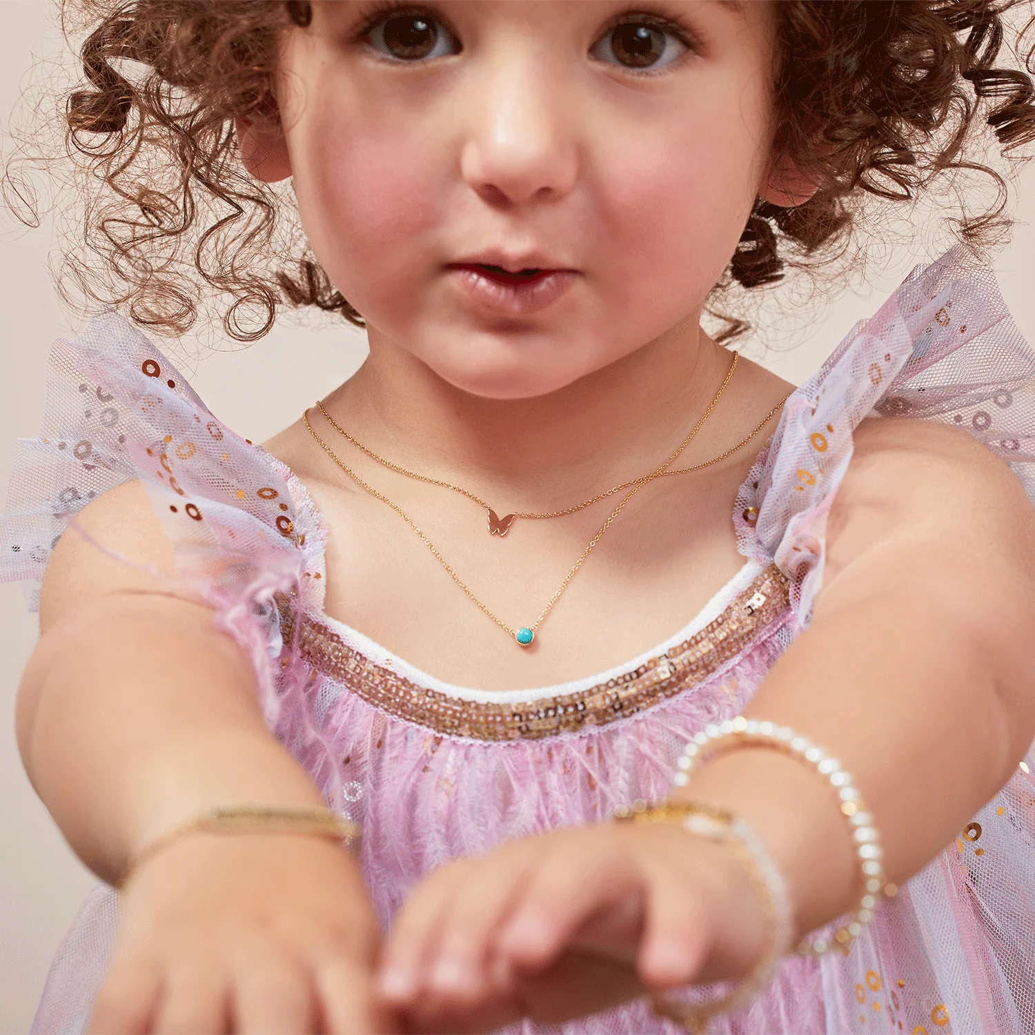 Kids Turquoise Solitaire Necklace - Image 5